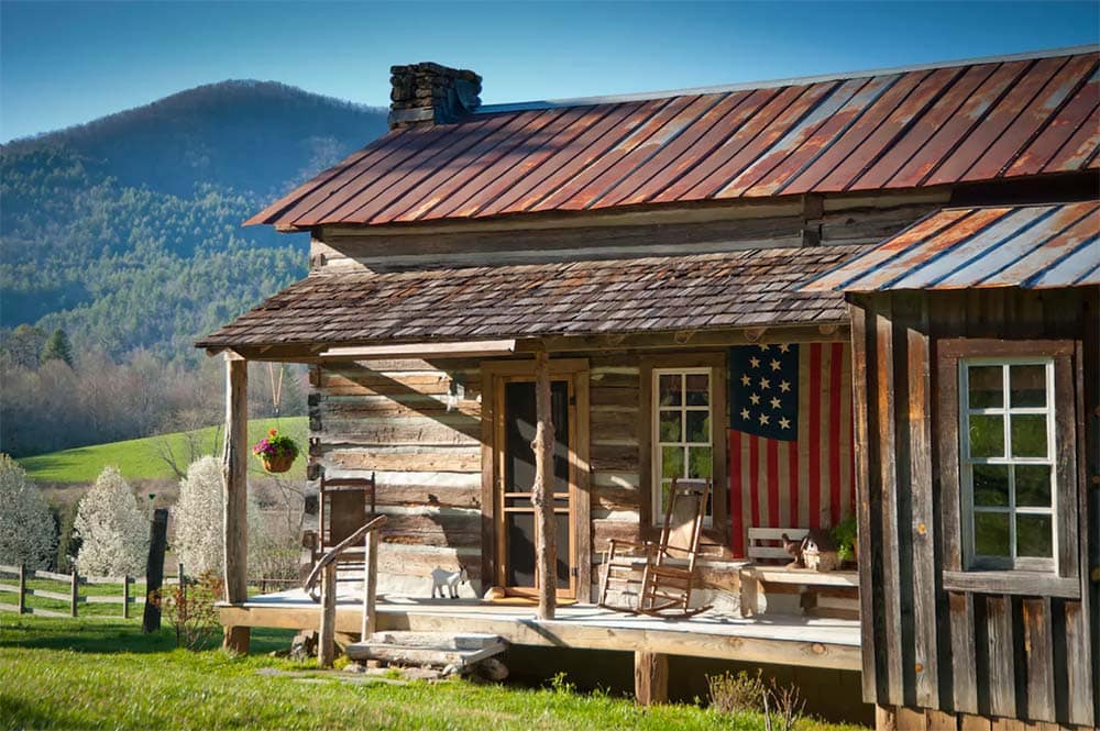1880s secluded cabin georgia