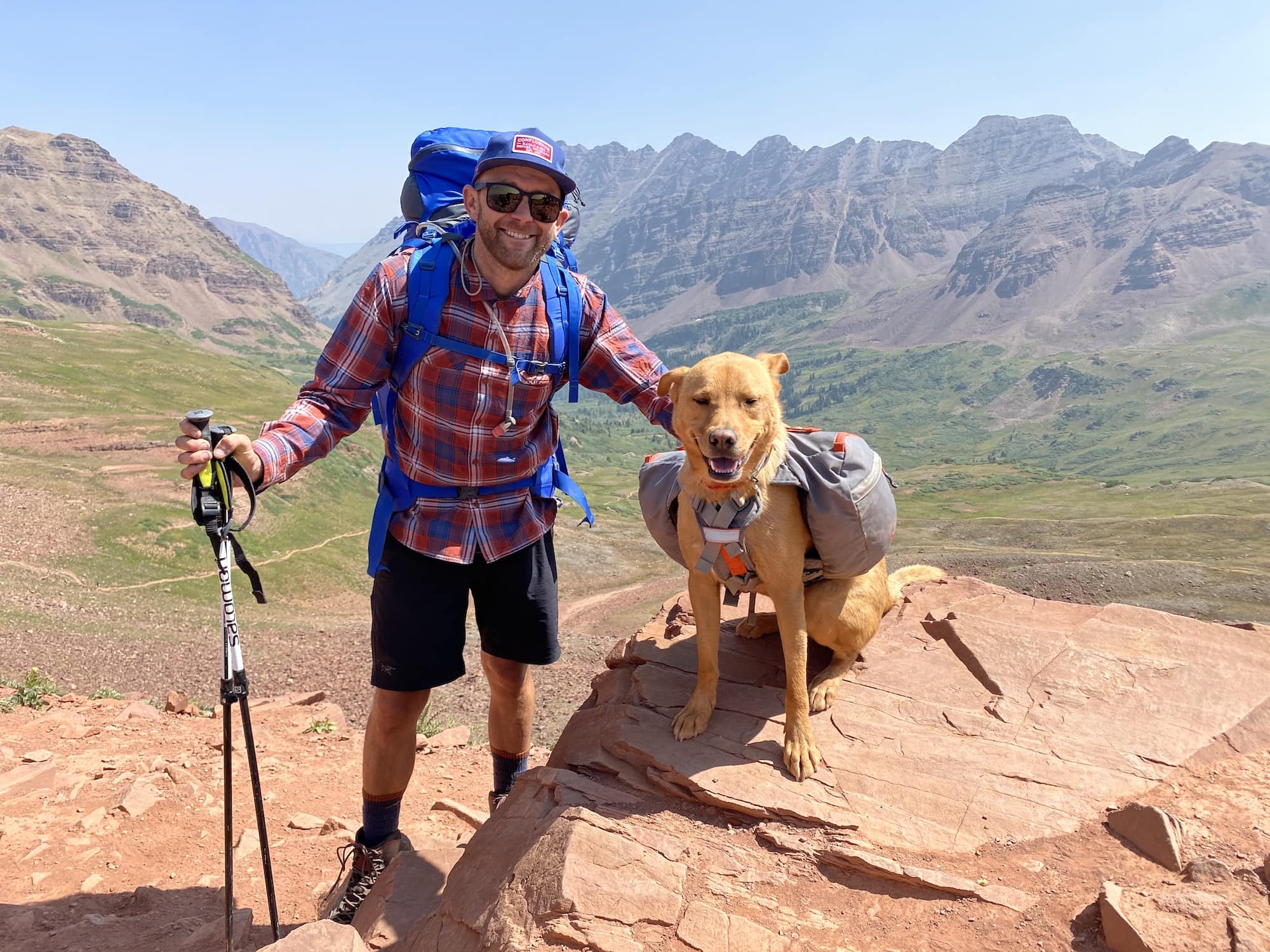Our writer Damian hikes the Frigid Air Pass in Colorado