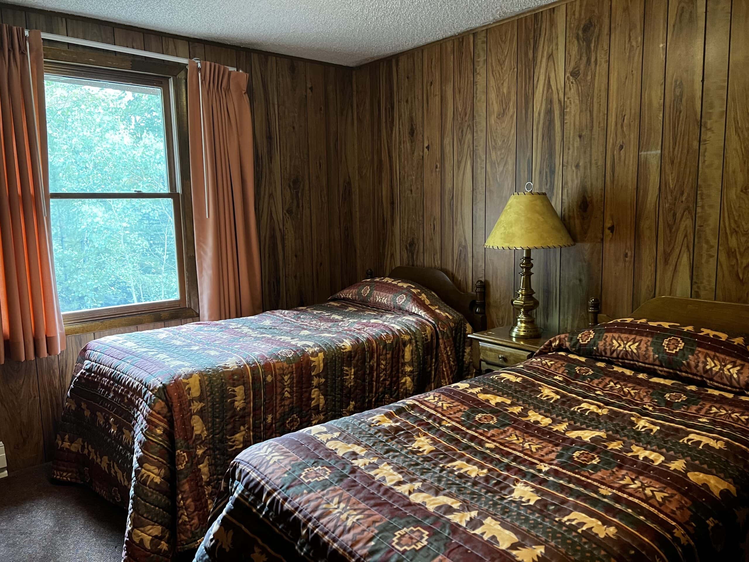 The fabulously retro cabin at the YMCA of the Rockies