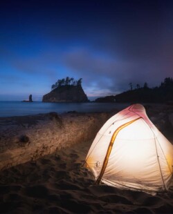 best camping washington coast