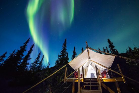 best glamping alaska