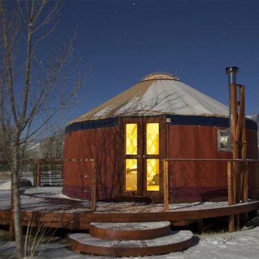 best glamping wyoming
