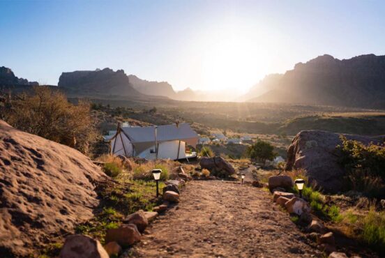 best glamping zion national park