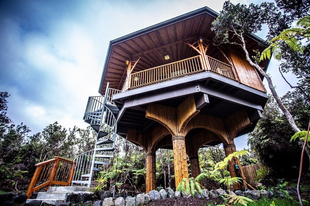 Big Island Bamboo Treehouse