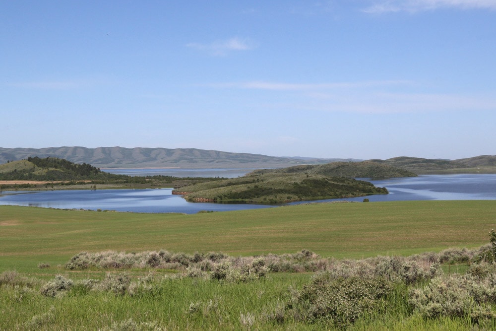 Blackfoot Reservoir Campground Idaho