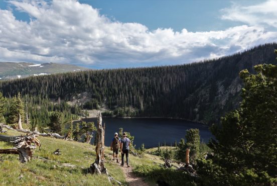 browns lake trail hike