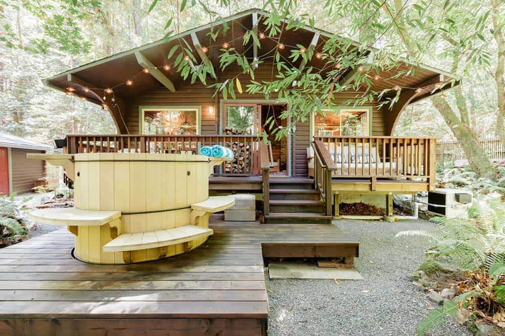 california redwoods cabin rental