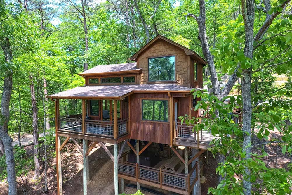 canopy blue treehouse georgia