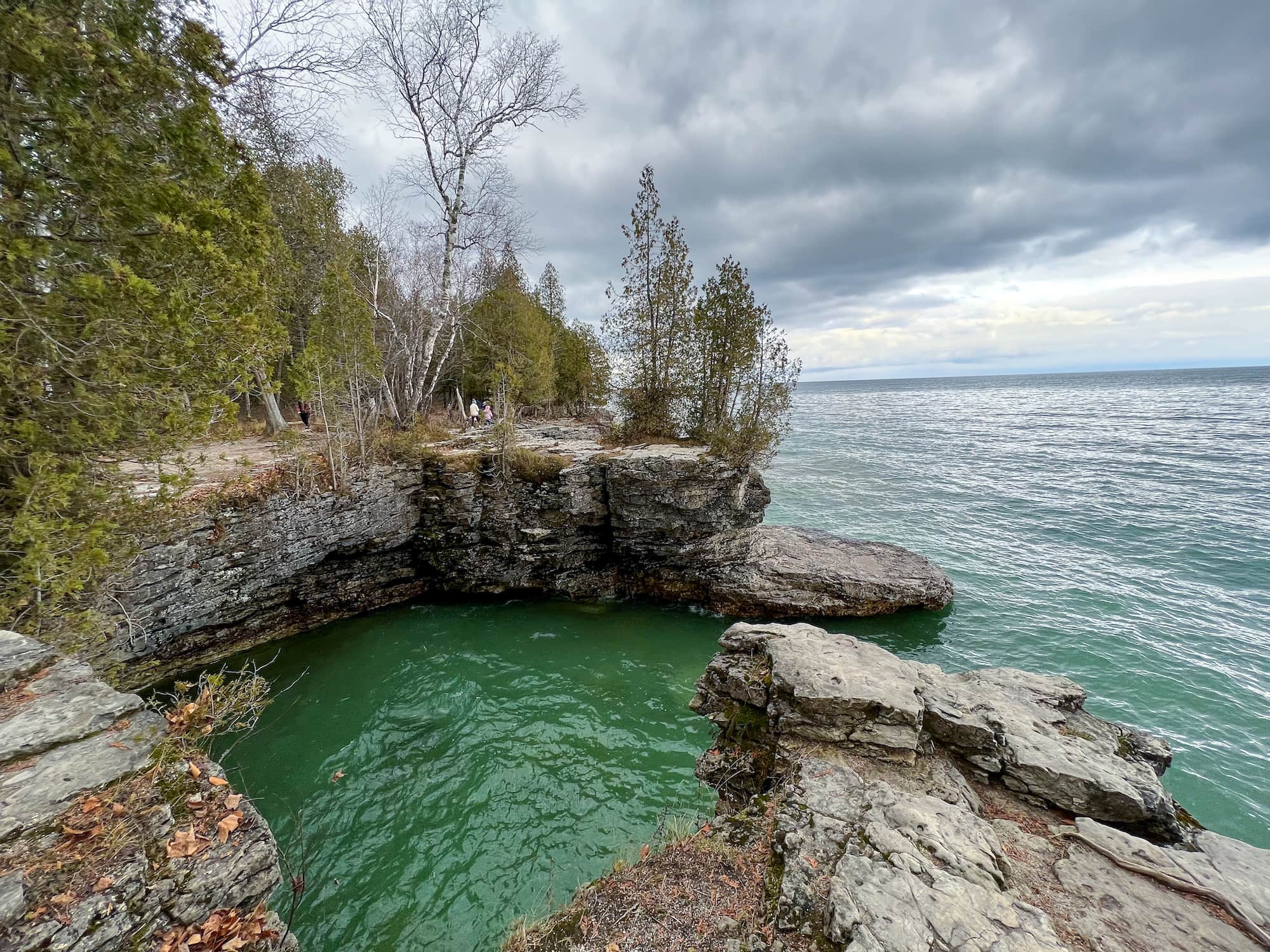 Cave Point in Door County