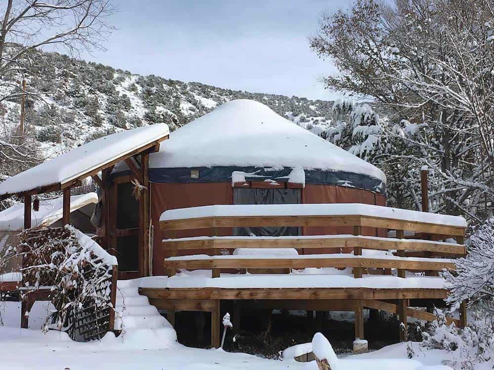 dixon enchantment yurt nm