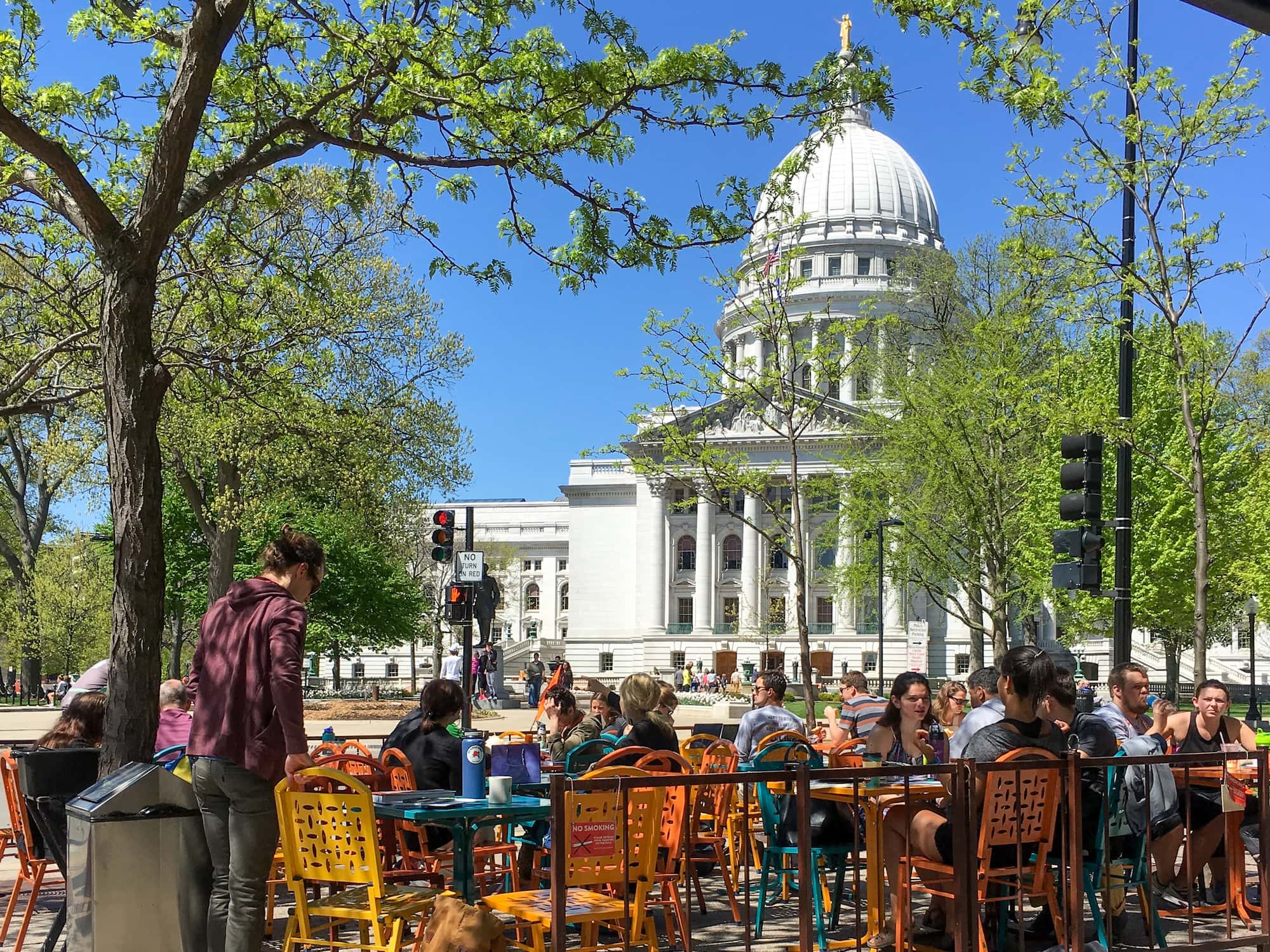 downtown Madison, WI
