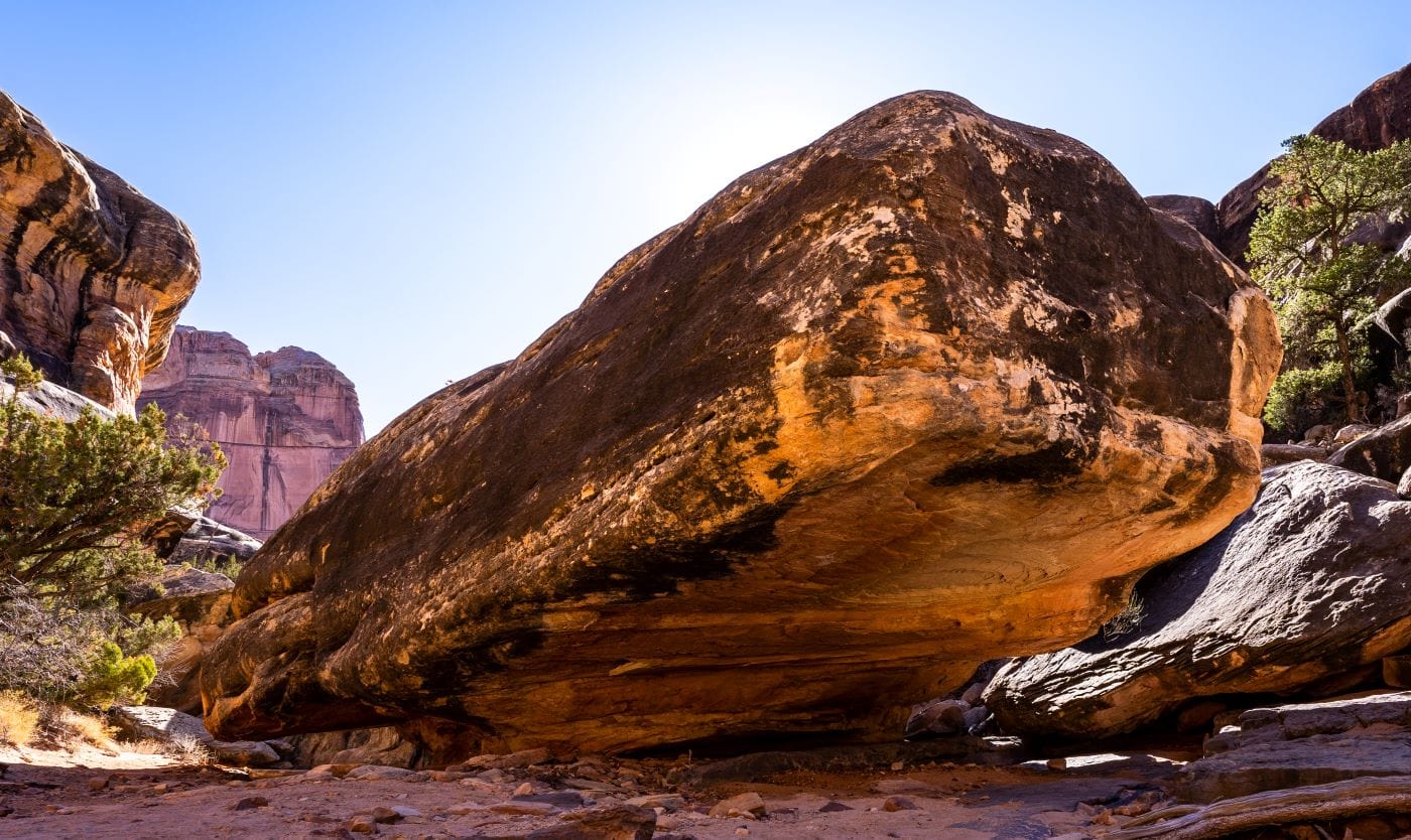 Druid Arch Trail canyonlands