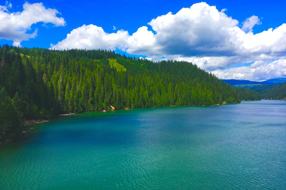 Dworshak Lake Camping Idaho