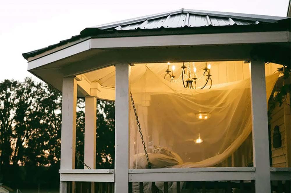 florida glamping gazebo