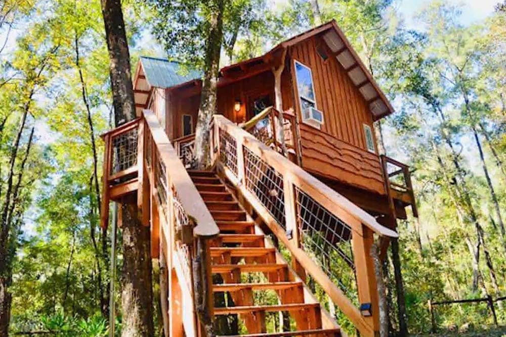 florida glamping treehouse