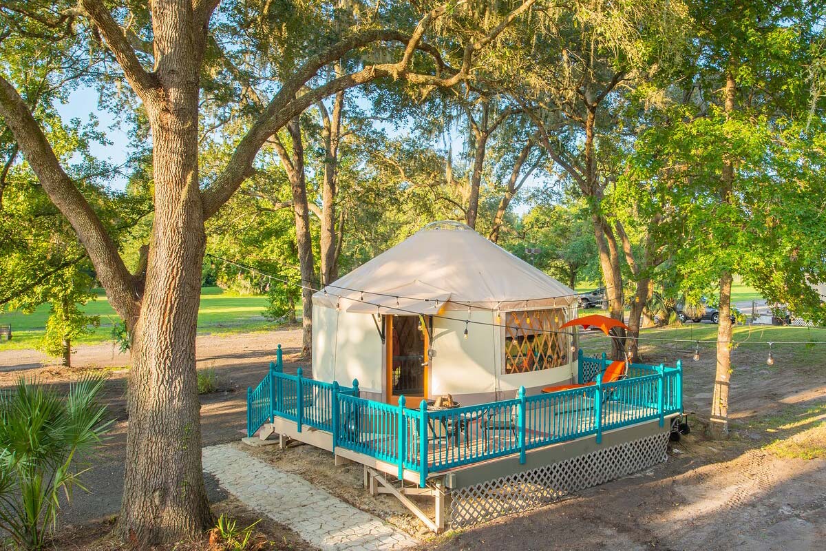 florida glamping yurt