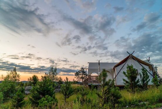 glamping in south dakota