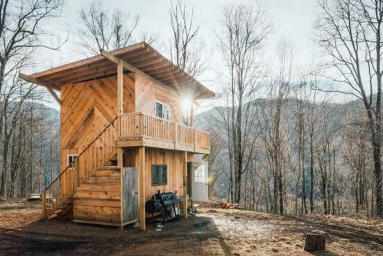 glamping near asheville north carolina