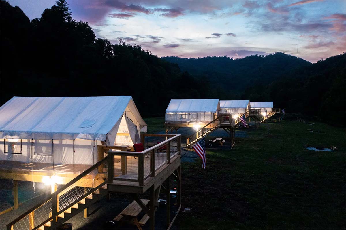 glamping resort north carolina