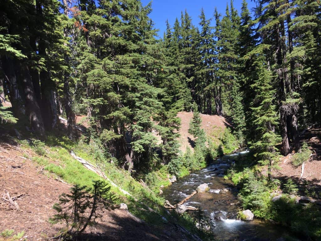 Green Lake Trail Falls Creek