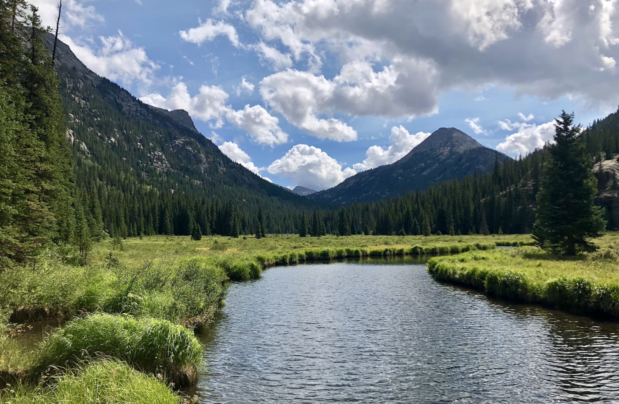 Exploring a river in the Holy Cross Wilderness - Photo: Damian Quigley