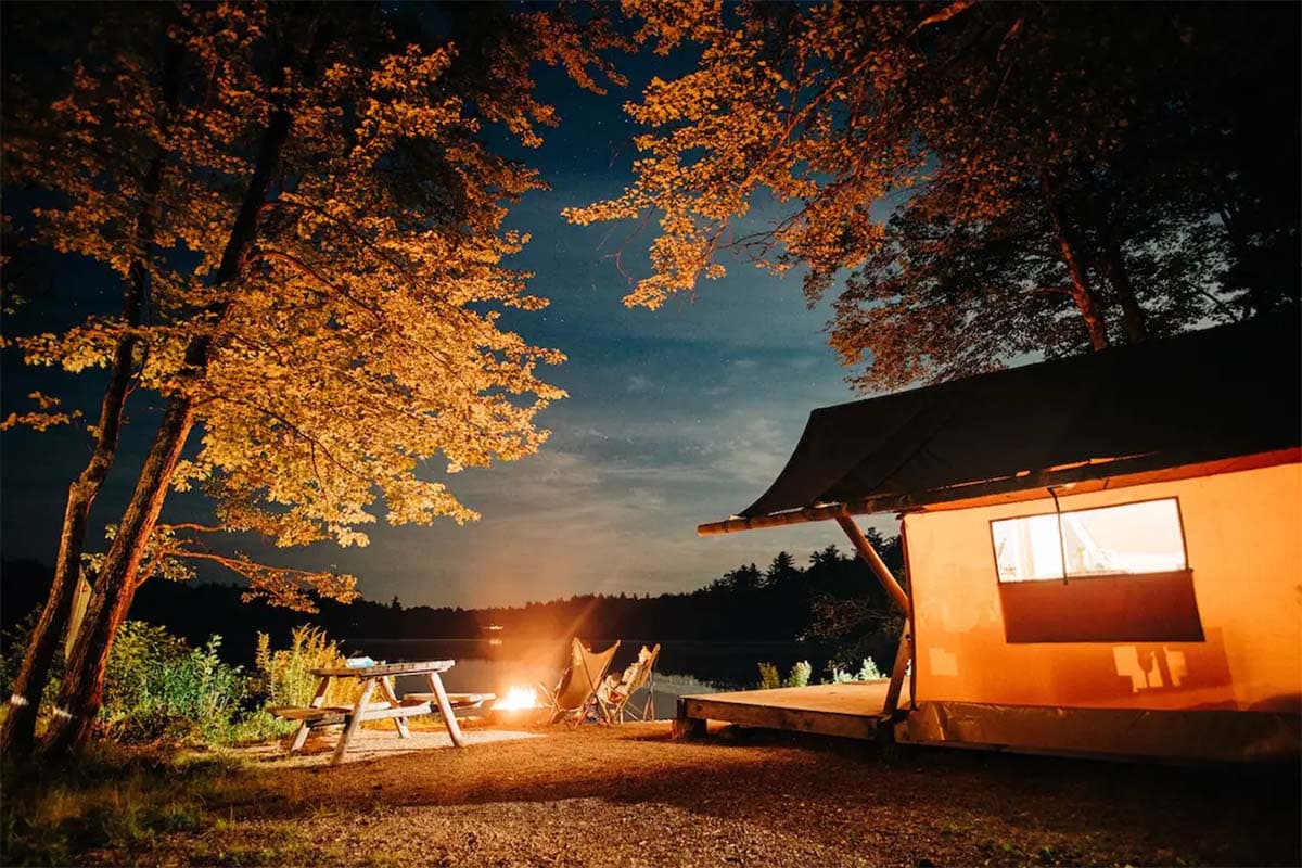 huttopia glamping new hampshire