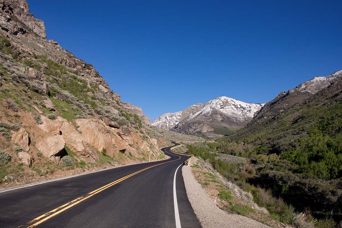 Lamoille Canyon Scenic Drive Nevada