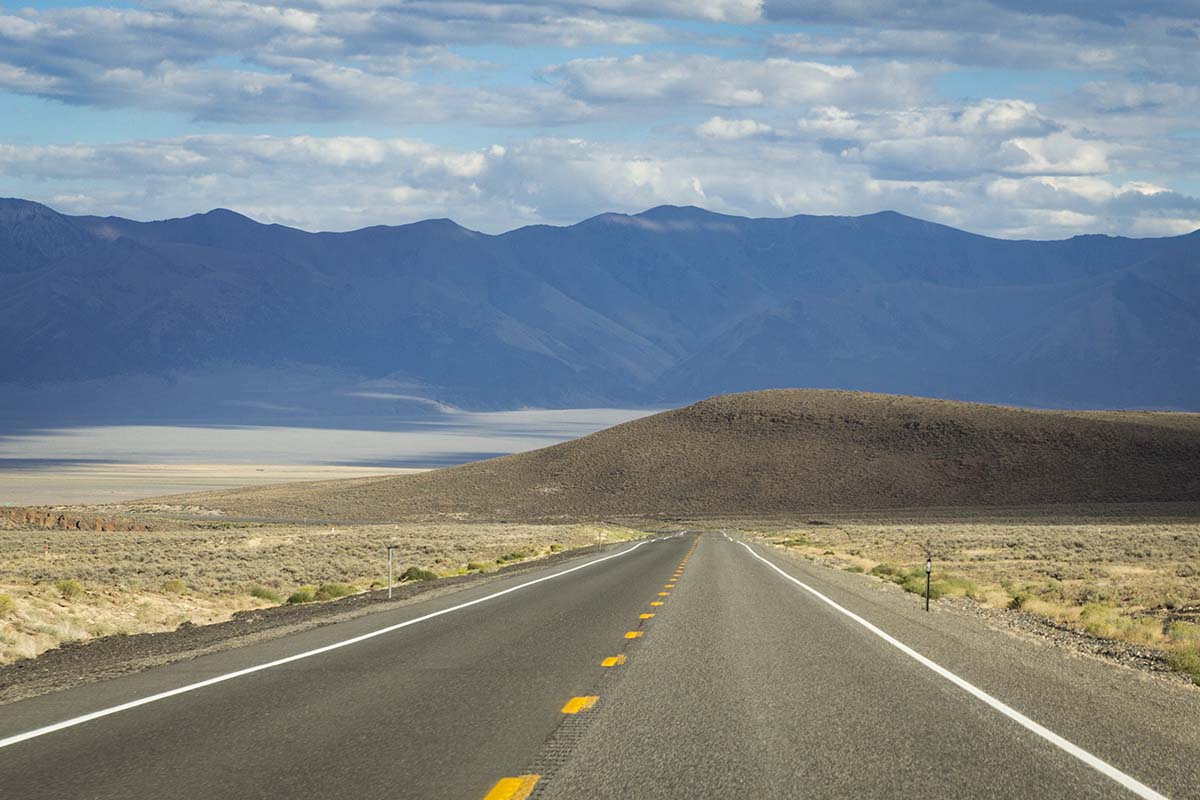 loneliest road in america nevada