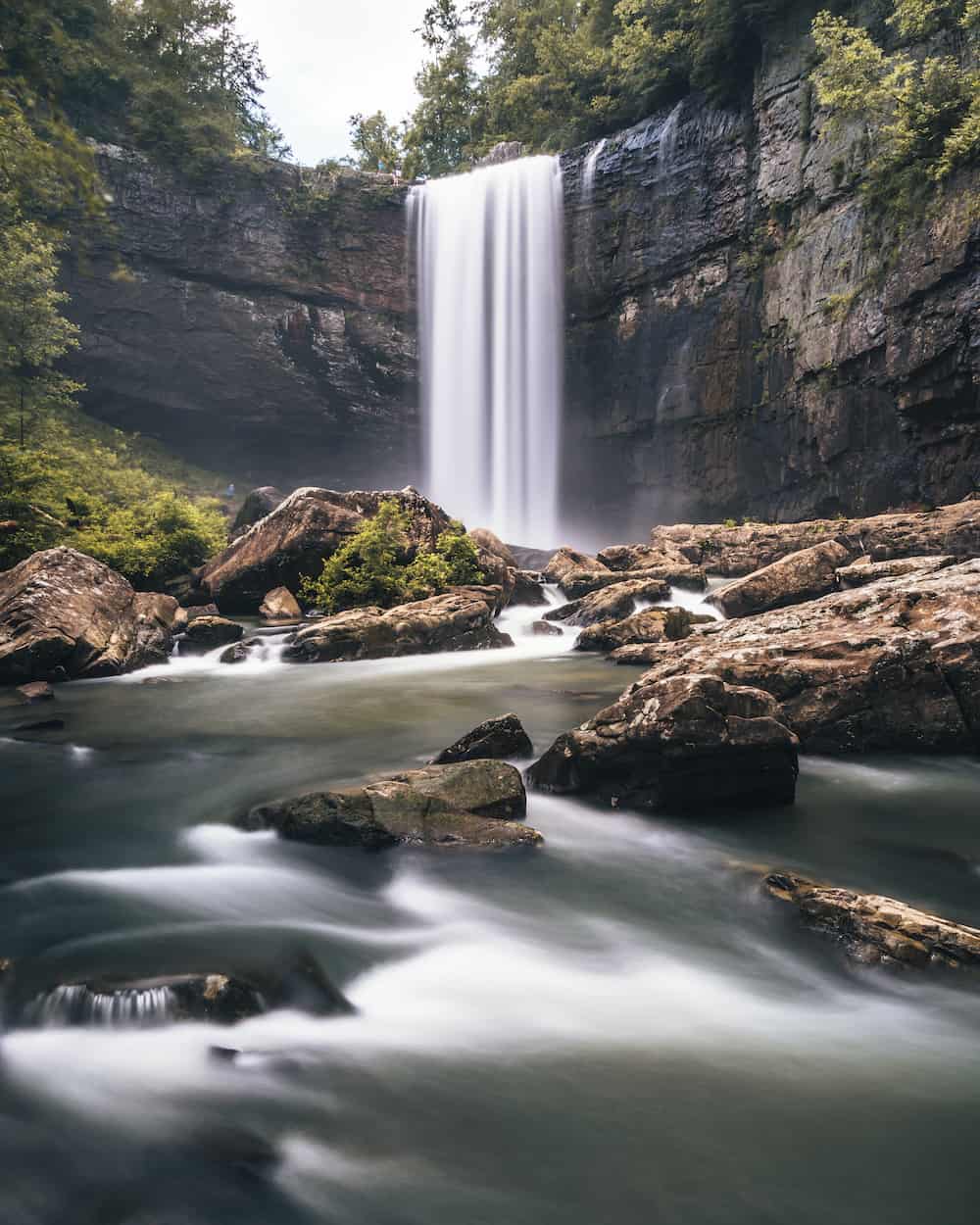 Lula Lake Waterfall