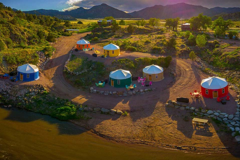luxury yurt rental colorado