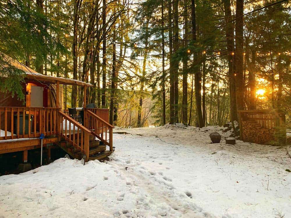 magic mountain retreat yurt