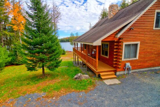 maine secluded cabin rentals