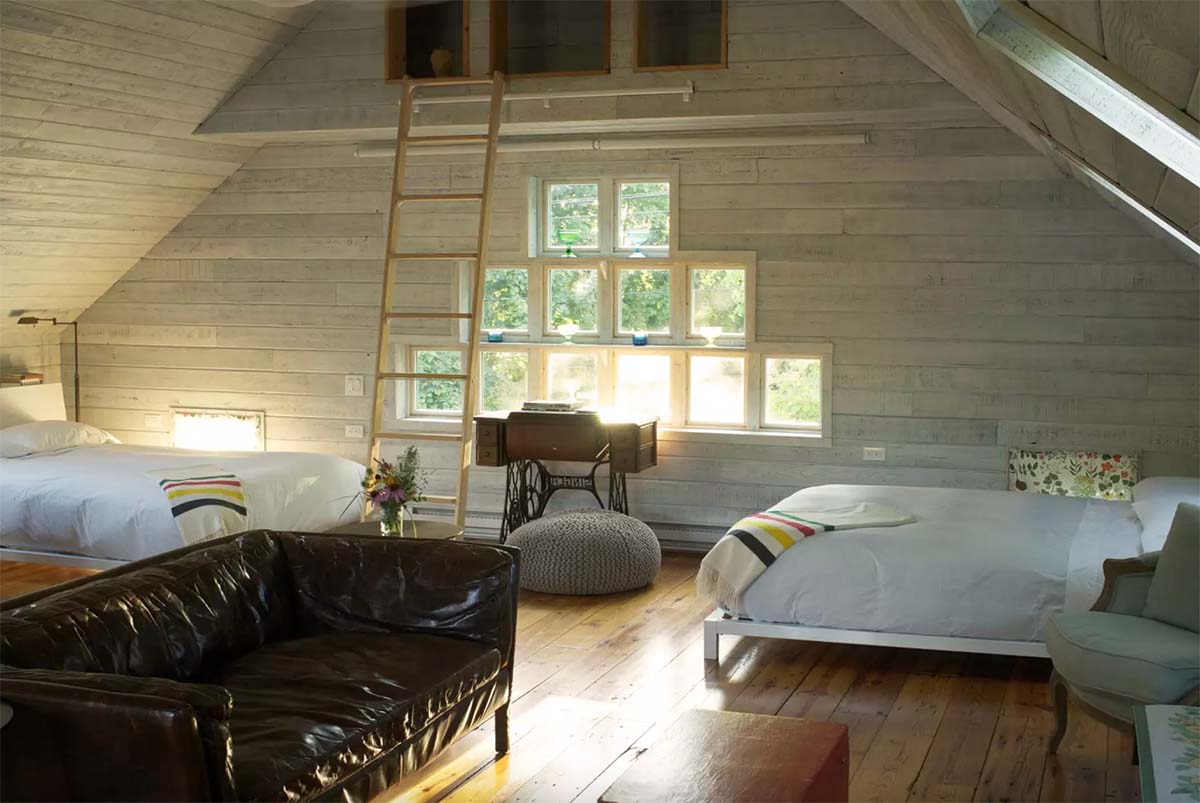 mass tiny home rental interior
