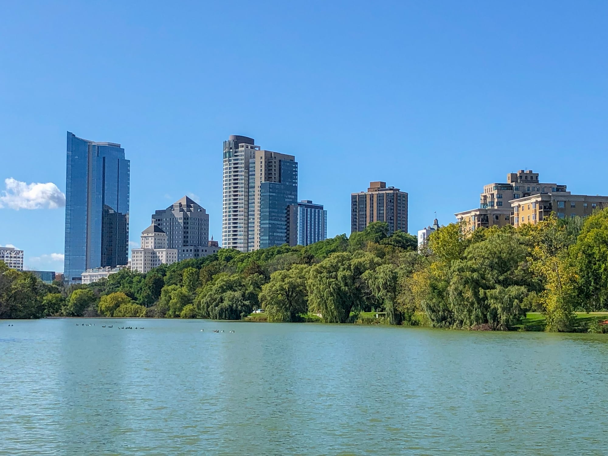 The Milwaukee skyline