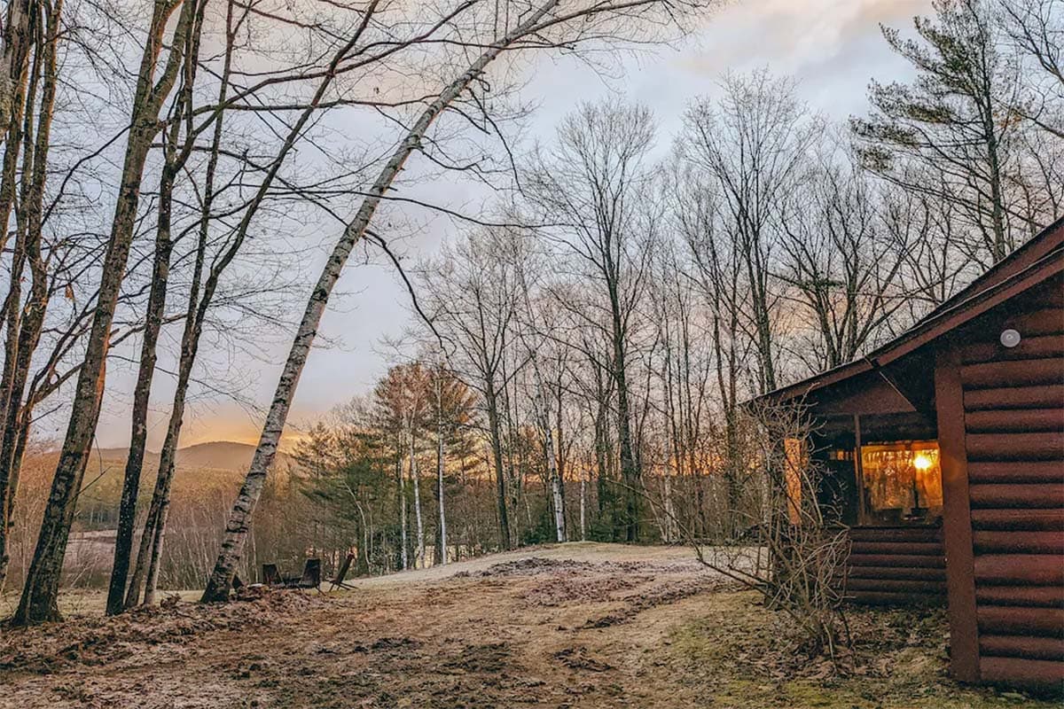 new hamnpshire cabin views