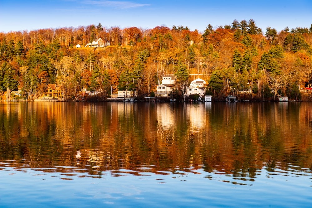 Lake Winnipesaukee New Hampshire fall