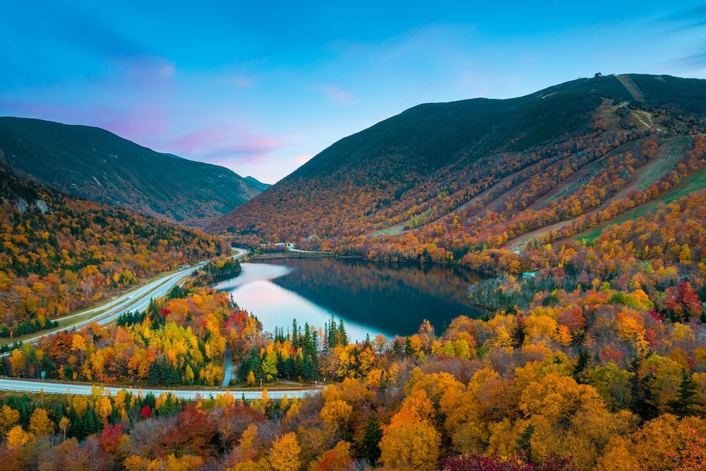 Cannon Mountain New Hampshire fall