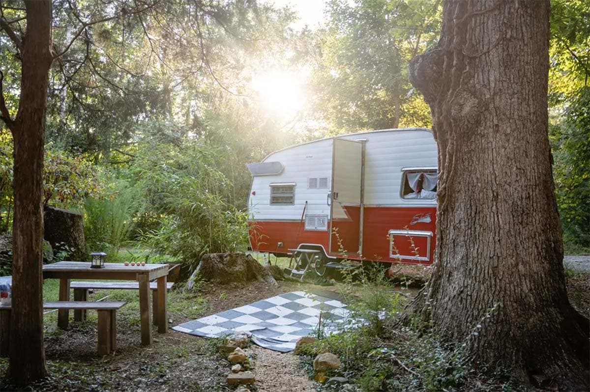 north carolina glamping trailer