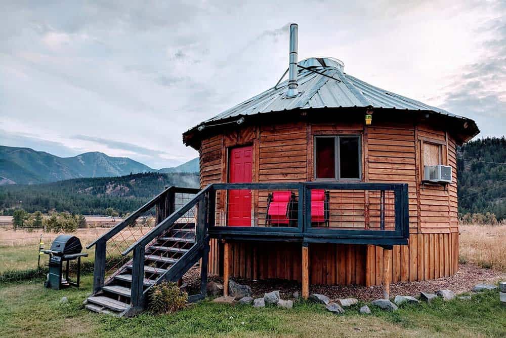 northern montana yurt