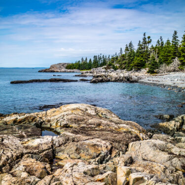 best oceanfront campgrounds in maine