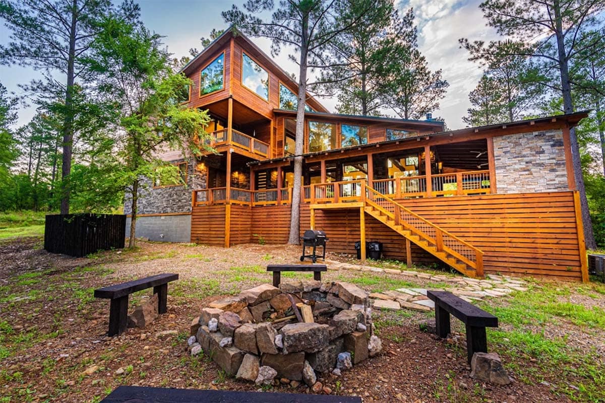 Ouachitas cabin rental oklahoma