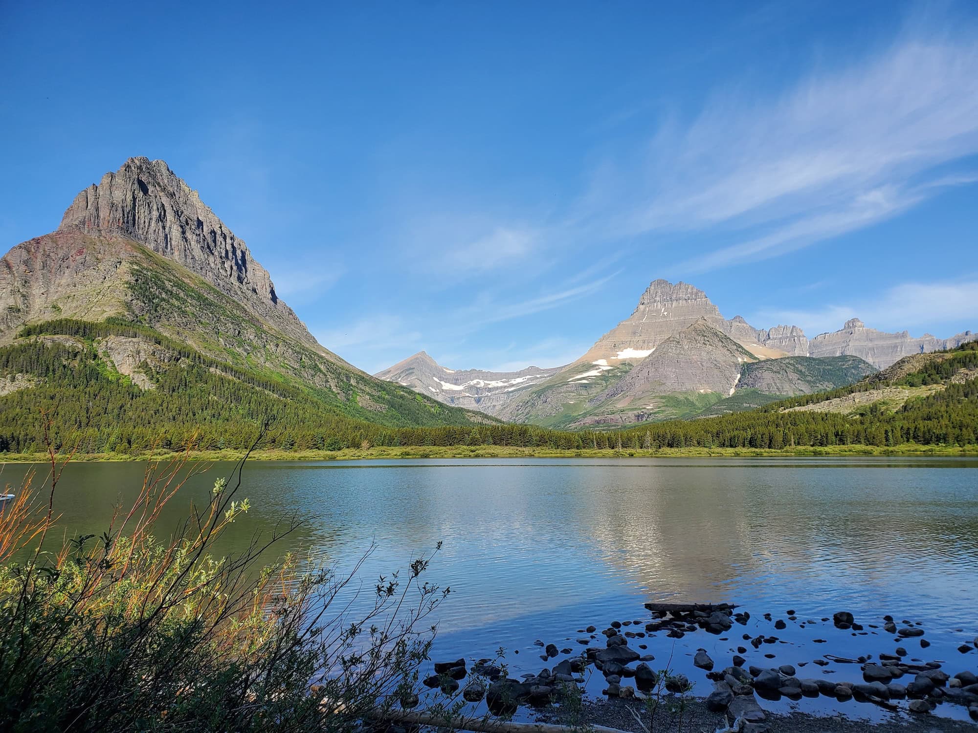 Overlooking Glacier National Park