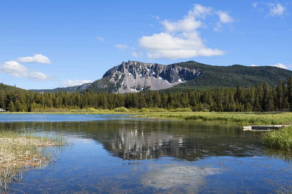 paulina lake oregon