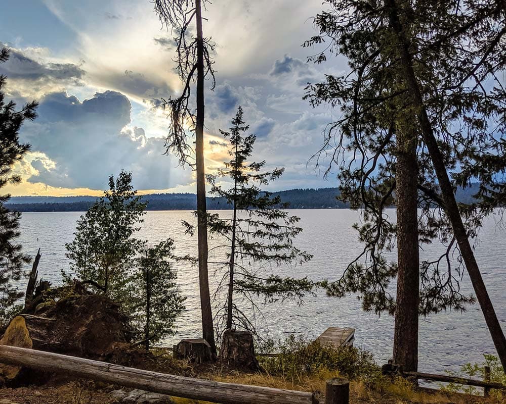 ponderosa state park camping idaho