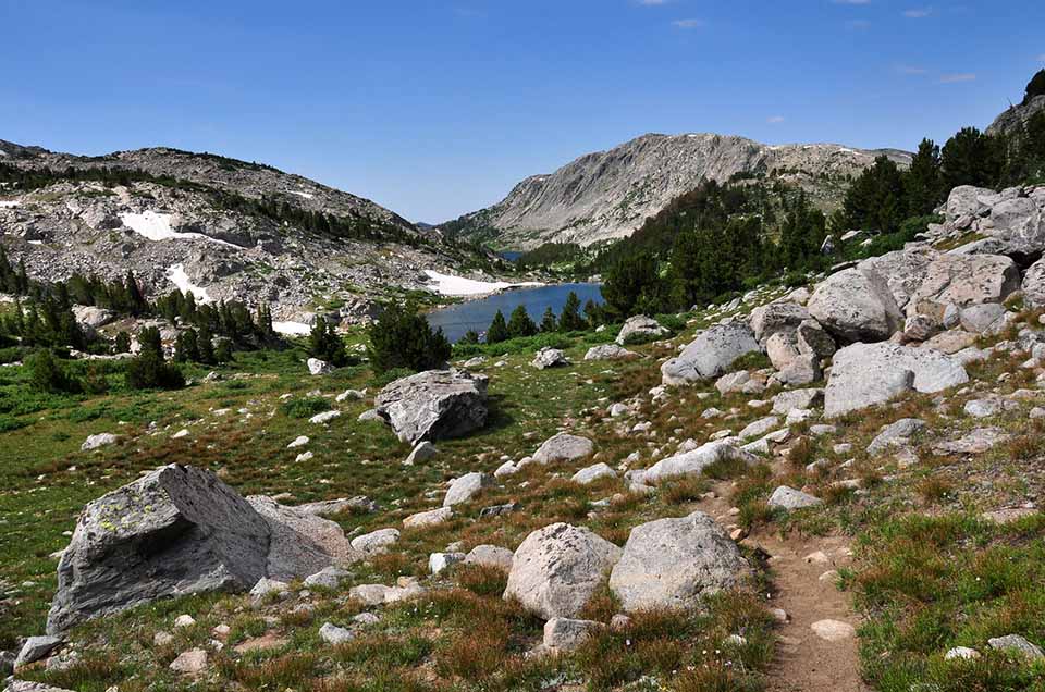 rainbow lake trail wind rivers