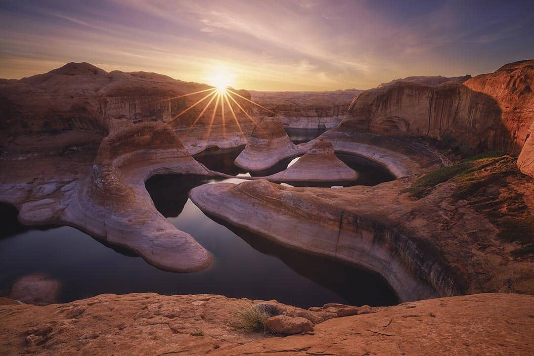 reflection canyon backpacking