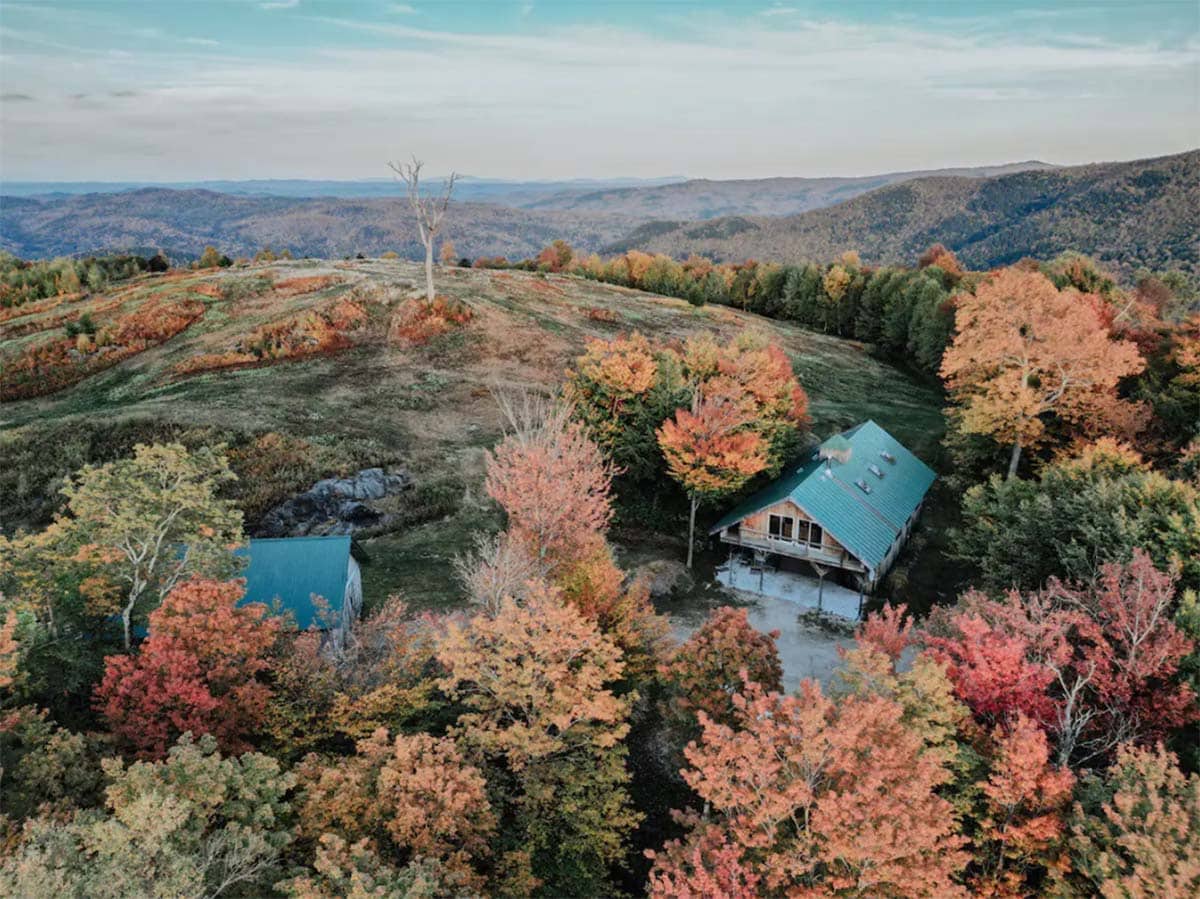 romantic getaways vermont - off grid