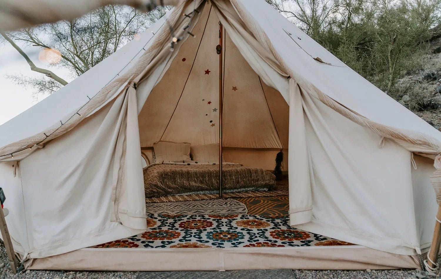 romantic glamping arizona