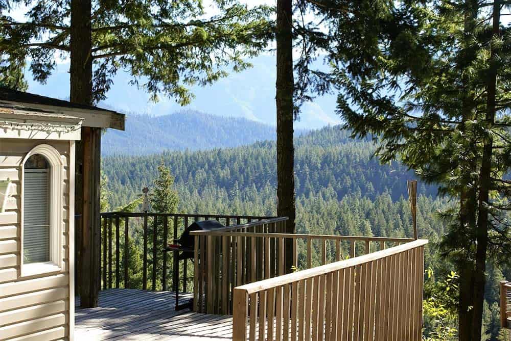 secluded cabin leavenworth wa