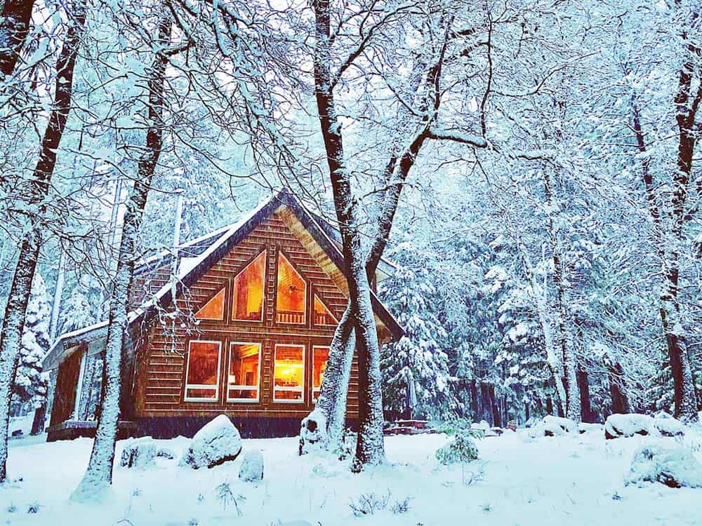 secluded cabin rental near lassen